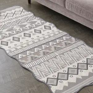 베누지오 클로이_그레이 소파매트 3인 65x170cm