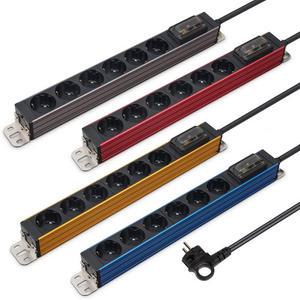 고용량 KC인증 멀티탭 서버탭 4000w 6구 5m 누전차단 방송실 녹음실 콘센트