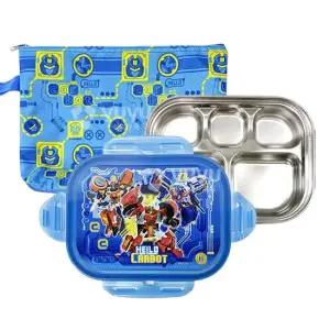 헬로카봇15 식판도시락-가방세트 YP4225  S0137   헬로카봇15-S0137