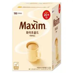 맥심 화이트골드 커피믹스 (170+20) 총190T