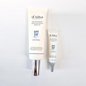 달바 워터 베리어 안티 선 에이징 앰플 50ml+7ml /d'Alba