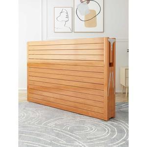 야외 대나무 평상 침대 1 옥외 80X197CM 원목 5cm 데크 테이블