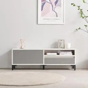 [핫트랙스]C1211 서랍 거실장 1200 2colors