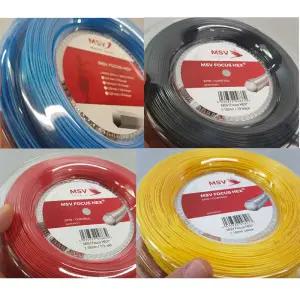 MSV 테니스스트링 포커스헥스 1.18mm 200M