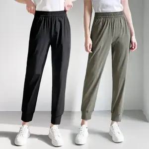 [여름 트레이닝 조거팬츠] 여성 썸머 조거바지 링클프리 운동복