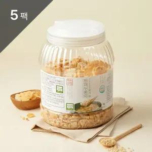 [착한상점] 쌀눈이 살아있는 유기농 현미 누룽지 1kg 5팩