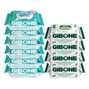 기본에 행주티슈 플러스케어 6팩 + 손걸레 청소포 4팩