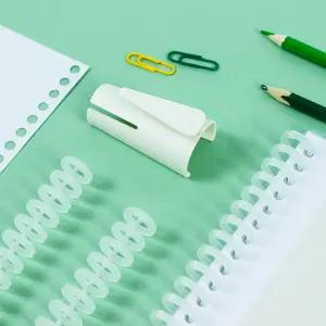 루즈링 전용지퍼 타공 제본표지 PDF 학습지 다이어리 학습플래너 스프링제본 30공 타공기
