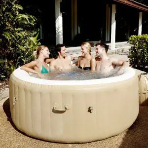 BW 54129 Lay-z스파 팜스프링스 월풀 버블마사지 온수 개인 욕조 야외 풀장