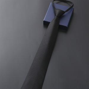 남자 정장 자동 지퍼 남자넥타이 타이 4컬러