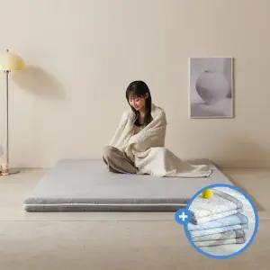 [듀라론 냉감패드] 라누베 맥시멈 침대 바닥 토퍼 매트리스 (Q/1