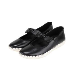 [본사운영]바바라 양가죽 리본장식 투웨이 여성플랫 2cm_BBI148