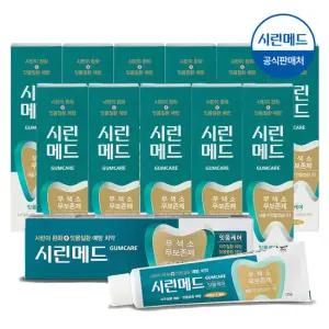 부광약품 시린메드 검케어민트 치약 시린이치약 125g 12개