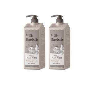 밀크바오밥 세라 바디워시 화이트솝 1200ml 2개