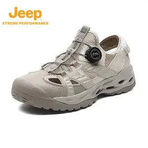 JEEP 지프 여름 야외 스포츠 트레킹 캠프 샌달 남성 다이얼 발편한 미끄럼방지 샌들