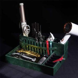 미용 도구 케이스 이발사 접이식 가위집 어깨 이발 헤어 가위