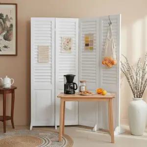 오레움 양면 공간분리 이동식 파티션 가벽 접이식 가림막 칸막이 병풍 인테리어