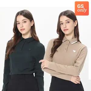 [단독컬러][데니스골프] 25FW 여성 소프트웜 피치기모 카라티_NAQFLTS058