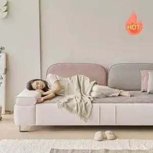 아씨방가구 온담온 패브릭 황토볼 온돌 3인용 흙쇼파