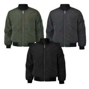 영앤올드 주니어 양면 항공 점퍼 초등학생 누빔 잠바 리버서블 2WAY