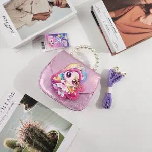 정품 슈팅스타 캐치 티니핑 핸드백 오로라핑 점보 손크로스 여아 손가방 크로스 백 3992