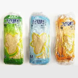 보생 개나리 그린페트 고무장갑 10켤레/장갑/고무/청소/주방용/조리용/핸즈/청소용/주방/식품용/김장용