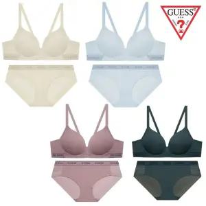 [롯데백화점]게스 [선물포장] 컴포트 노와이어 브라팬티세트 4종 택1 GCWBR921BP921