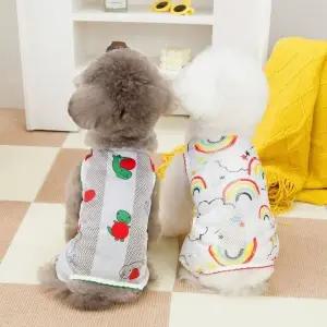 반려동물 강아지 매쉬 나시 올인원 (WFJX063)