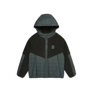 [블랙야크]블랙야크 키즈 BK플리스우븐믹스 후드 자켓 R1BKJKW1909-KN