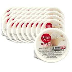 CJ 햇반 백미 130g x36개 / 작은공기 즉석밥