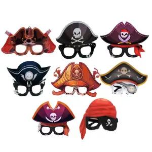 해적 파티안경 8종 / 해적모자, 가면, 파티용품