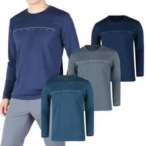 남성 봄 가을 간절기 라운드 티셔츠