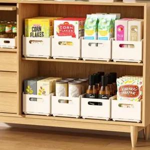 [토마]길이조절 주방 정리 수납함 냉장고 씽크대 싱크대함 양념통 식품정리 대(CN17)
