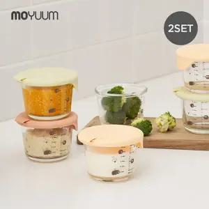 [모윰] 락앤락 이유식 유리용기 3P 2개 세트