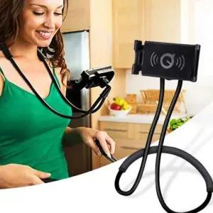 누어서 거치대 핸드폰 목에거는 침대 스마트폰 홀더 폰거치대