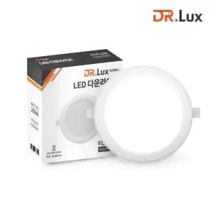 닥터룩스 방습형 LED 다운라이트 매립등 6인치 20W 주광색