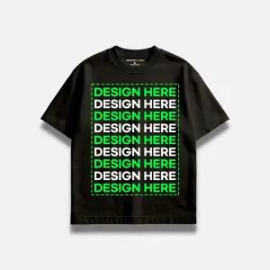 맞춤 소량 주문 제작 단체티 커스텀 프린팅 코튼 쿨 반팔 빅사이즈 티셔츠