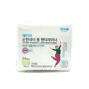 애터미 순한데이 생리대 팬티라이너 24개