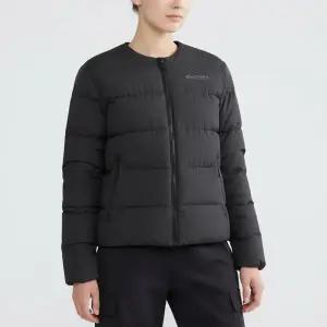 디스커버리 25년 겨울 신상 여성 픽토르U 구스 경량패딩 점퍼세미오버핏세미크롭거위털자켓보온기능성캐주