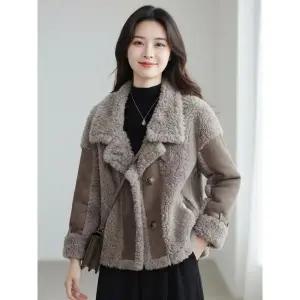 [하프클럽/리블리크]엘루엔 시어링 무스탕 코트_RE4HC006