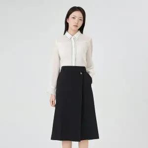 [케네스레이디](대전신세계)[BYLYNN] 랩스타일 A라인 스커트 EWSKPB0400