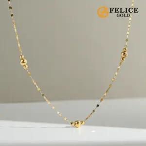 [이태리수입] 14K 레체 목걸이