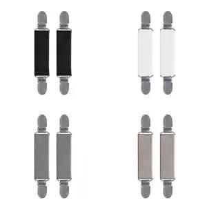 고정 소매 옷 2P   멜빵 와이셔츠 짧은 집게 집게