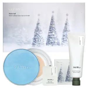숨37도 워터-풀 메쉬쿠션 글로우 기획세트 01호 홀리데이