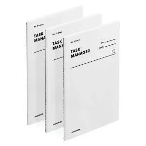 모트모트 태스크 매니저 31DAYS 125 x 198 mm - 화이트 x 1개입 x 3개