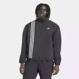 아디다스 adidas 파이어버드 프론트 스트라이프 우븐 트랙탑 - 블랙 JV9882