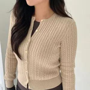 [폴로]랄프로렌 베이직 꽈배기 니트 가디건 걸즈 131495297