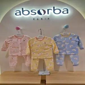 [압소바] [백일/돌선물] (아기유아내복) 도도 내의 3종택1 (A1A10386)