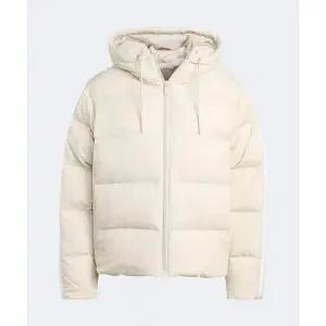 아디다스 ADIDAS 클라이마웜 3-스트라이프 푸퍼 다운 후드 재킷 - 라이트베이지 JM4107JM4107 104304