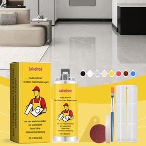 액상 실란트 다기능 타일 스톤 균열 수리 키트 85g 유약 Adhesio 욕조 붙여 넣기 수정 슈퍼 싱크